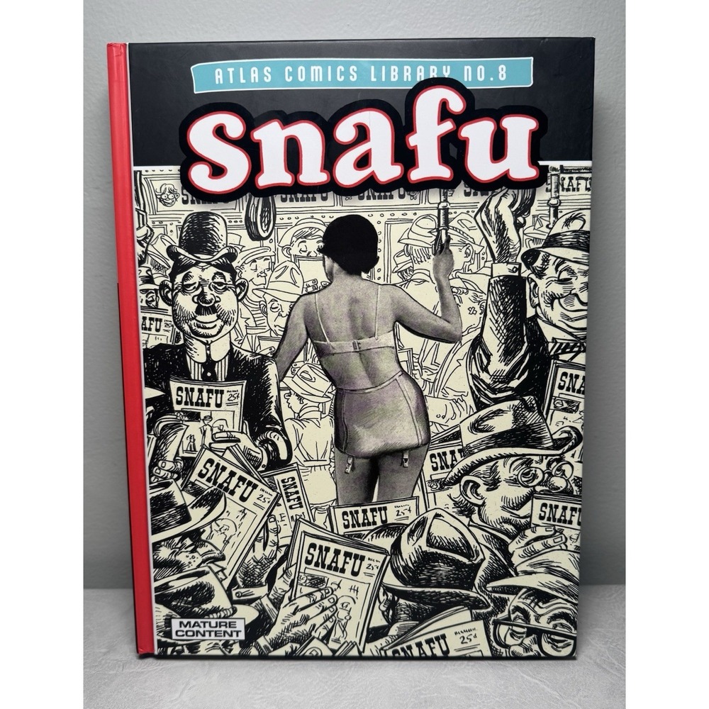 SNAFU Atlas Comics Library No 8 HC 2025 Fantagraphics Marvel Humor Book
